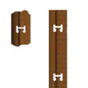 Asola H palo per vigneto corten Big