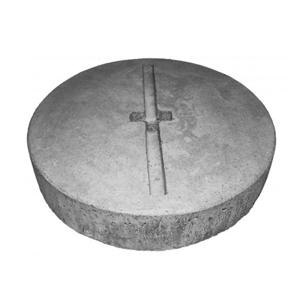 ancora per vigneto in cemento con asta zincata