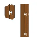 asola H palo per vigneto corten medium